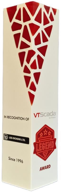 Celebrating 30 Years of Partnership: Lee-Dickens Receives the VTScada Legend Award